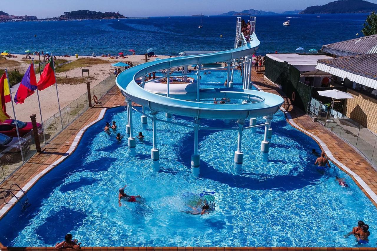 Hotel Kampaoh Bayona Playa Baiona Esterno foto